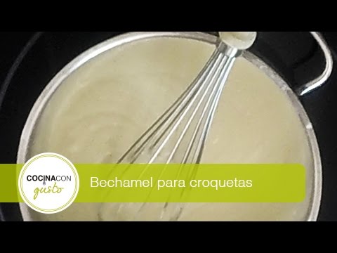 Bechamel para croquetas