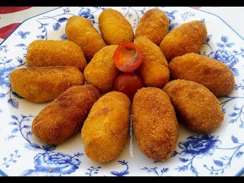 CÓMO HACER CROQUETAS DE POLLO ASADO // BEATRIZ-COCINA.