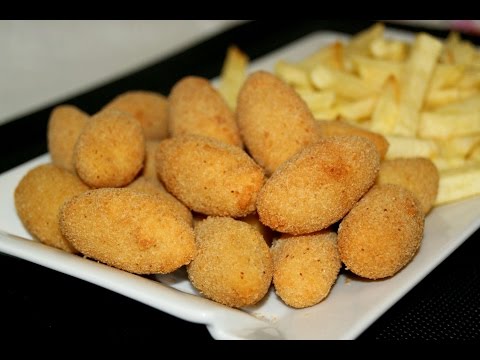Cómo hacer croquetas de pollo asado