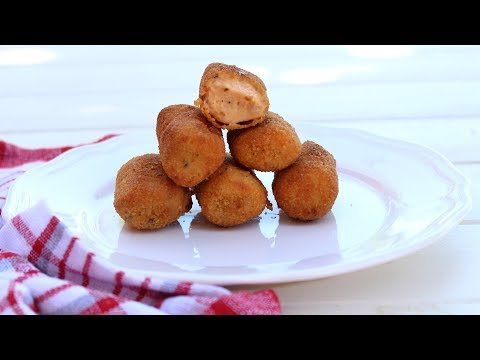 Croquetas con sabor a PIZZA en Thermomix IMPRESIONANTES