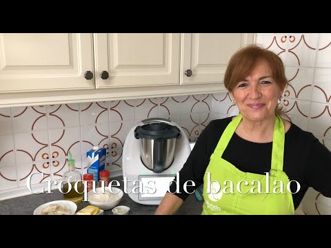 Croquetas de bacalao con Thermomix/Receta de Justa Molina