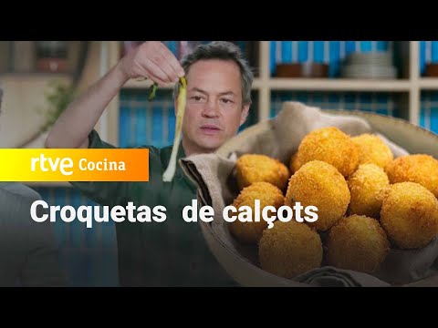 Croquetas de calçots – Menudos Torres | RTVE Cocina