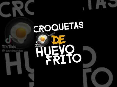 Croquetas de huevo frito trufado @@davidnandas