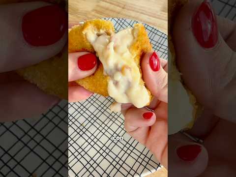Croquetas de jamón con huevos fritos 😋