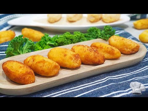 Croquetas de salmón.