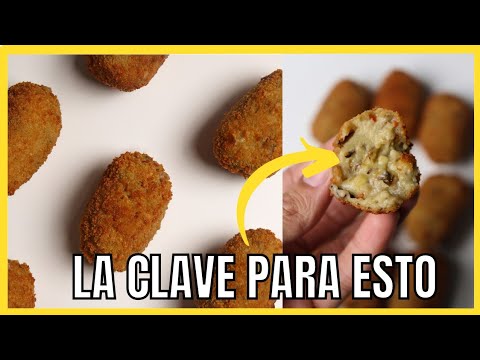 La MEJOR SALSA BECHAMEL para CROQUETAS