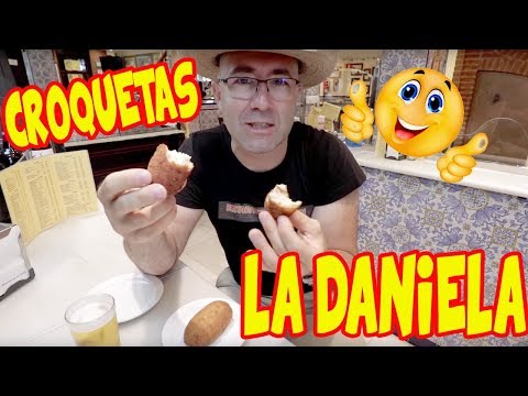 Buscando las Mejores Croquetas – Taberna La Daniela – Croqueta de Jamón y Croqueta de Cocido