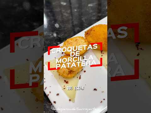 CROQUETAS DE MORCILLA PATATERA.