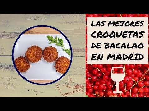 Las MEJORES Croquetas de BACALAO en MADRID