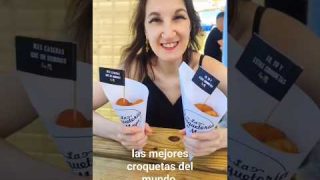 LAS MEJORES CROQUETAS DEL MUNDO🤤😍 #lacroqueteriademoya #croquetas  #foodtruck #grancanaria #canarias