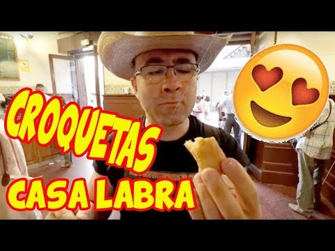 Probando las mejores croquetas en Casa Labra 2018 – Madrid